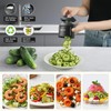 Spiral Cutter Vegetable with Container 4 in 1 Zucchini Spiral