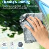 donwell 5Pcs Microfiber Cleaning Cloth Towel Rag Home Cleaning Car