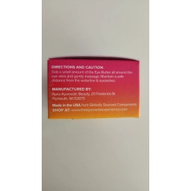 Ayurveda AJARA Sandalwood Rose Eye Butter 15g Anti-age Puffiness NIB *Free Shipping*