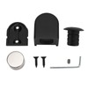 Luocute Magnetic Door Stopper Windproof, Upgrade Punchfree Mechanical Silent Floor