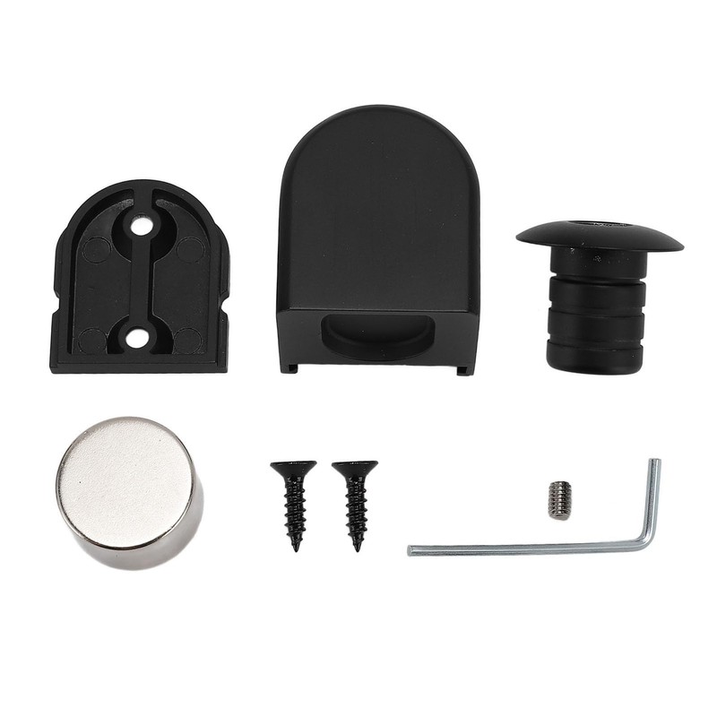 Luocute Magnetic Door Stopper Windproof, Upgrade Punchfree Mechanical Silent Floor