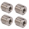 10Pcs M5 Threaded Insert Kit Internal External Tooth Lock Nut