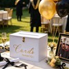 Extra Large Card Box with Lock & Slot, Big Wedding
