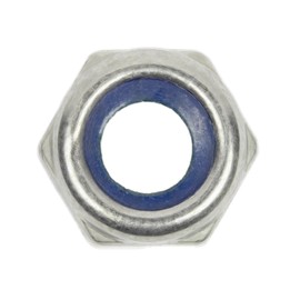 Locking Nuts M4 Stainless Steel A2 V2A Rustproof DIN 985 / ISO 10511 Pack of 25 High-Quality Fasteners for Metal, Wood & More Ideal for Model Making, Crafts and Industry