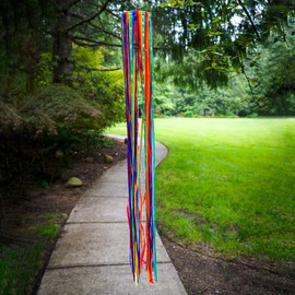 In the Breeze 4937 — 39-Inch Rainbow Ribbon Windsock