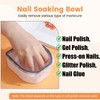 Wifniee Nail Soaking Bowl: 2PCS Soak Off Gel Nail Polish