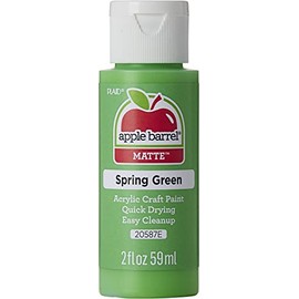 Apple Barrel Acrylic Paint in Assorted Colors (2 oz), 20587, Spring Green