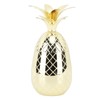Pineapple Cup with Lid 500ml Stainless Steel Drinking Glasses Reusable