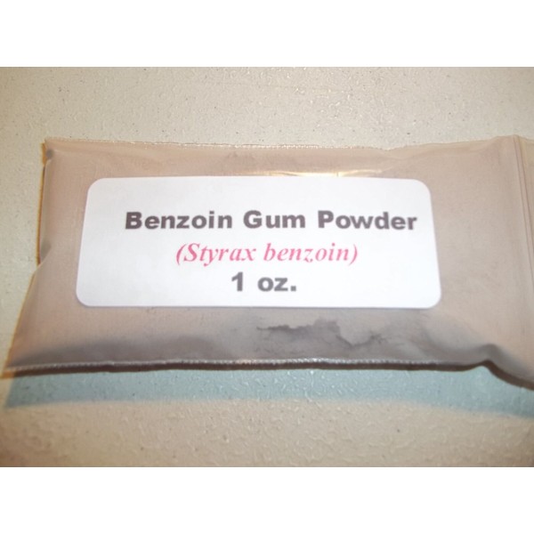 Benzoin 1 oz. Benzoin Gum Powder (Styrax benzoin)
