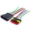 1 Set Waterproof Connectors, 6 Pin Waterproof Cable Connector, 6