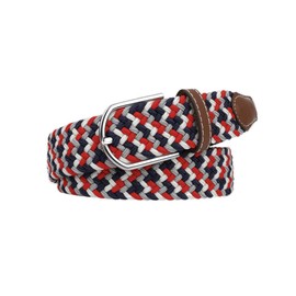 Multicolored Stretch Woven Golf Belt Perfect for Golf, Casual and Sports Attire Elastic Braided Belt for Men and Women