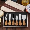 6 Pieces Cheese Knife Set,Cheese Knives Cheese Slicer Cheese Cutter