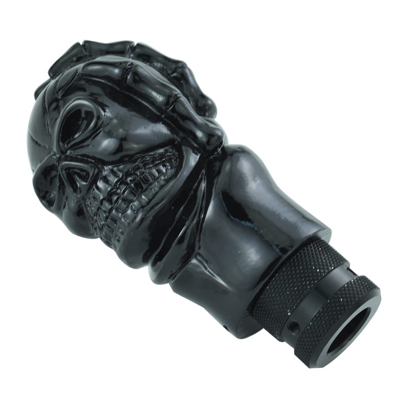 Temzzer Skull Resin Transmission Gear Shifter Lever Knob Heavy Shiny
