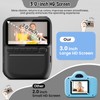 Instant Print Camera for Kids, 3.0" HD 1080P Digital Video