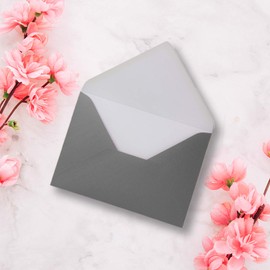 Mini Envelopes – 5.2 x 7.6 cm – with Wet Seal for Flower Greetings, Greeting Cards, Pendant and Money Gifts, FarbenFroh by Gustav Neuser