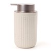 Umlaca Soap Dispenser, Refillable Ceramic Soap Dispenser, 350 ml, Large