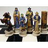 Medieval Times Crusades Chess Men Set Arabians vs Christians Crusade