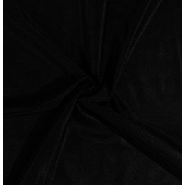 60" French Fuse Black Fusible Iron-On Interfacing Stabilizer Fabric by The Yard (4412S-10A)