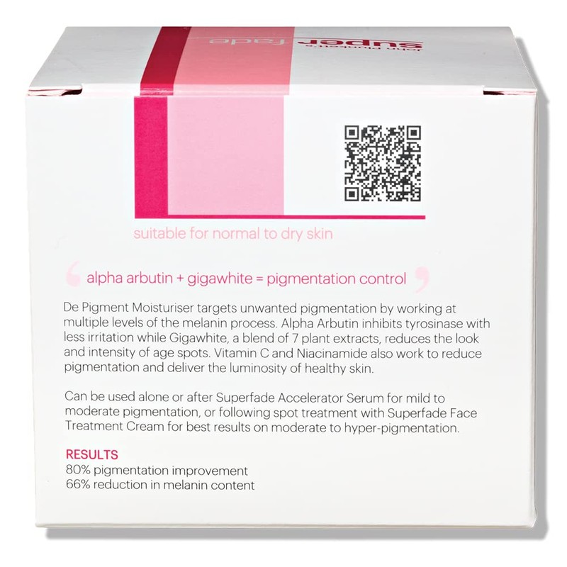 John Plunkett's SuperFade De Pigment Moisturiser 50g