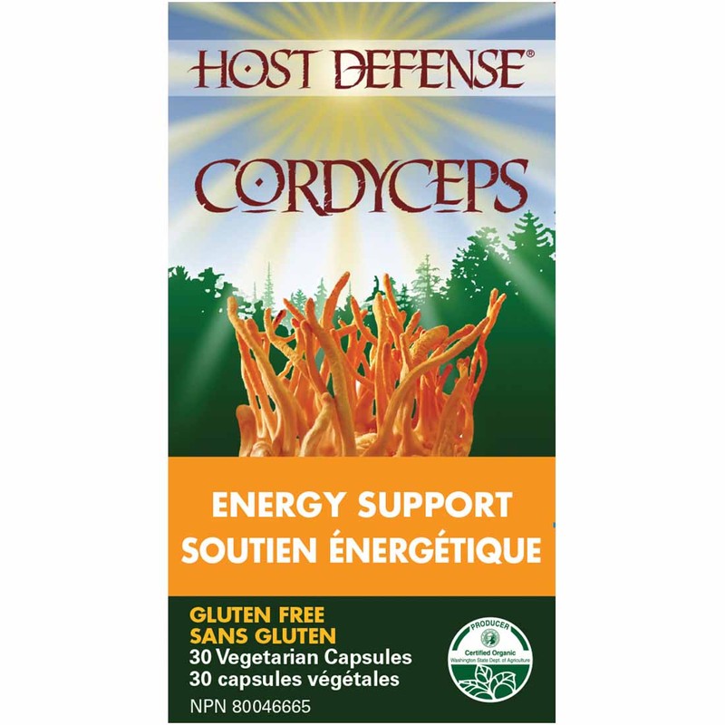 Host Defense Cordyceps, Energy Support, 120 Capsules