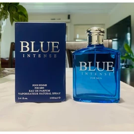 United Scents Blue Intense Eau de Parfum for Men, 3.4 fl oz / 100 mL