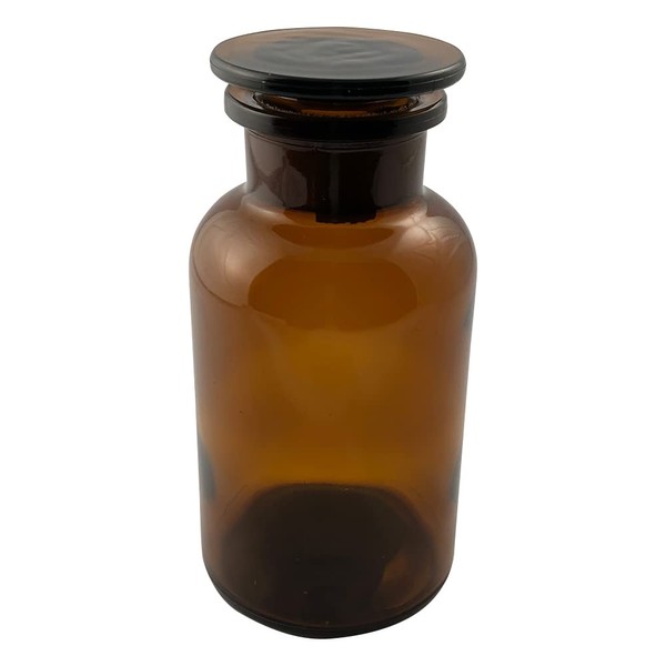 Azuwan 3-9176-04 Wide Mouth Reagent Bottle, Tea, 16.9 fl oz