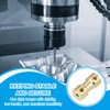 PATIKIL Rigid Coupling 4mm-5mm Copper Shaft Coupling Motor Connector for