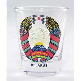 Belarus Coat Of Arms Shot Glass
