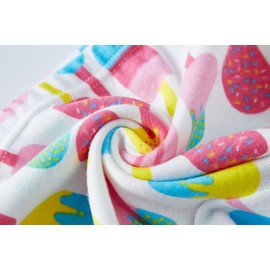 Family Feeling Soft Cotton Girls' Boyshort Panties Boxer Brief African American Undies 6-Pack Size 6