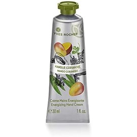 Yves Rocher Crema para manos mango y cilantro, tratamiento corporal, cuidado de la piel y las manos, manos suaves e hidratadas, eficacia y sensorialidad al alcance de tus manos.
