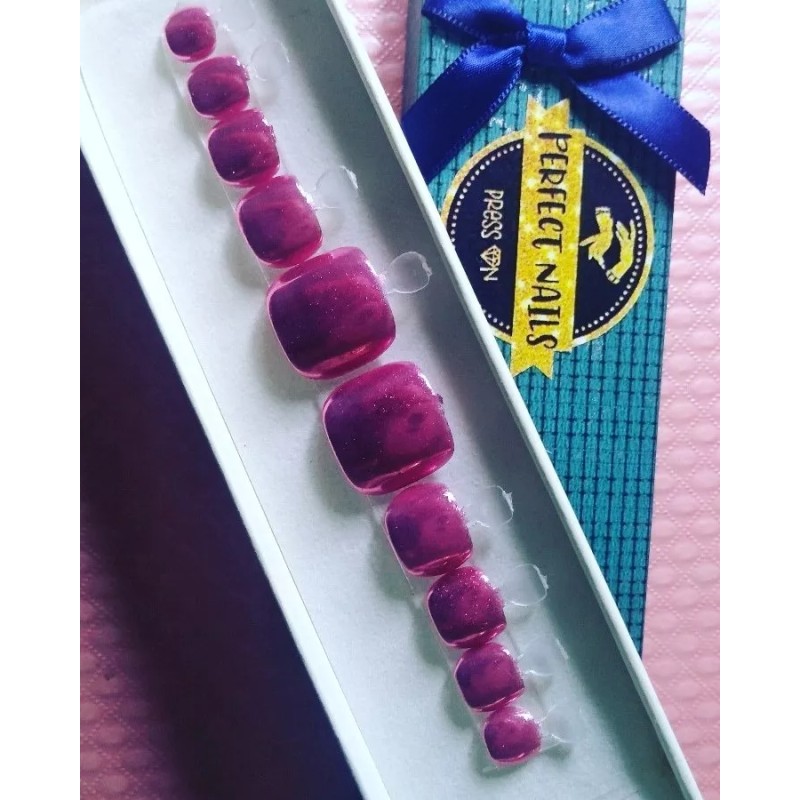 Perfect Nails Press On Uñas Postizas Para Pies