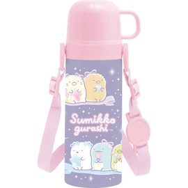San-X Sumikko Gurashi Compact 2-Way Stainless Steel Bottle KA28501 H220 x 70φ