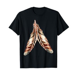 Native American Feather Indian Tribe Indigenous Pride T-Shirt