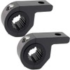 Motorcycle Bull Bar Mounting Bracket 2PCS Horizontal Light Mount Clamp