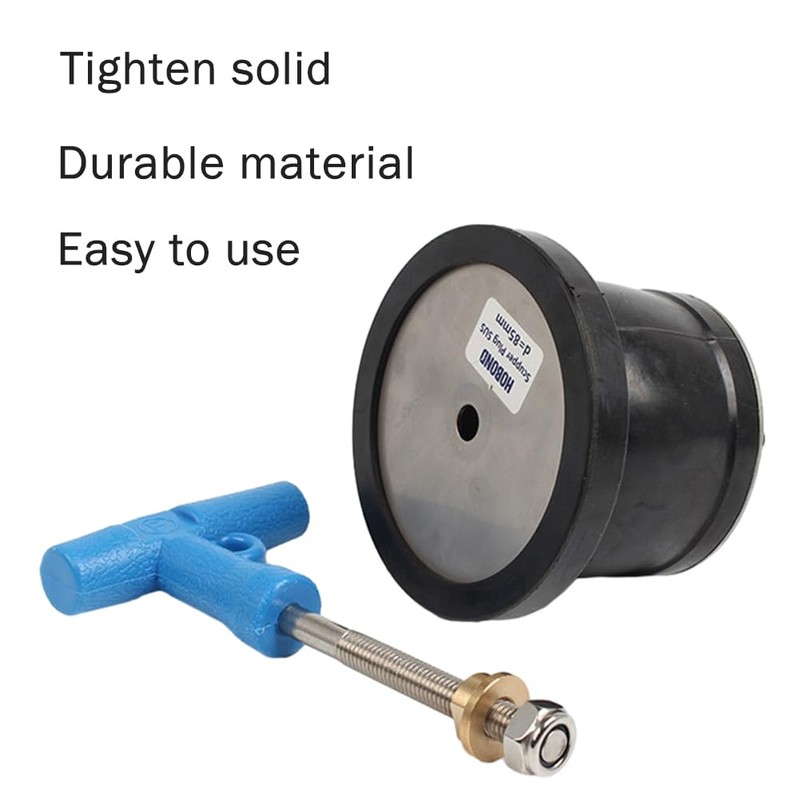 Faderr Stainless Steel Pipe Plug, Compatible with Mechanical Testing, Sealing