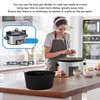Slow Cooker Liner Food Grade Silicone Leakage Proof Reusable Heat
