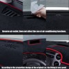 Rifoda Dash Board Cover Fit for 2007-2013 Toyota Corolla Dashboard