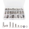 binifiMux 1020pcs M3 M4 M5 M6 Flat Phillips Countersunk Head