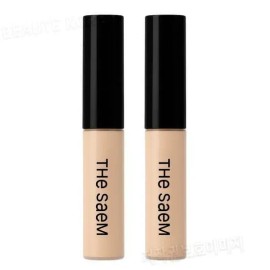 The Saem (Hyundai Hmall) The Saem Cover Perfection Tip Concealer 02 Rich Beige 2pcs / (현대Hmall) 더샘 커버 퍼펙션 팁 컨실러 02 리치 베이지 2개