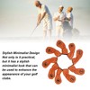 9pcs Golf Club Cover PU Leather Stylish Portable Golf Head