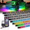 MICTUNING N8 RGB+IC Underglow LED Lighting Kit for Truck with