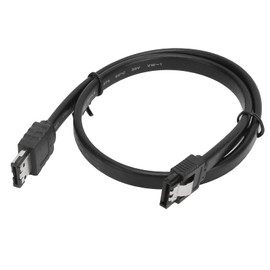 Connection Cable with Shrapnel for External Hard Drive for Hard Drives and Optical Drives, Etc, ESATA to SATA Male to Male M/M Shielded Extender (50cm)