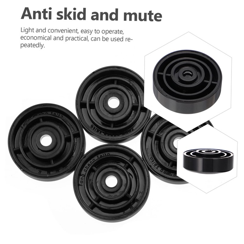 SHOWERORO Real Stereo Sound 4pcs Aluminum Alloy Isolation Feet Pads