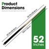 JAGTOP Pool Cue Sticks 52" Set of 2 Billiard Cue