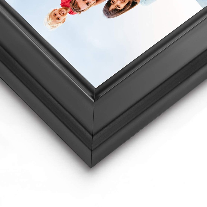 LaVie Home 4x6 Picture Frames (6 Pack, Black) Simple Designed