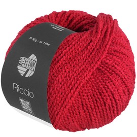 LANA GROSSA Riccio Cuddly Soft, Textured Yarn Made of Pima Cotton, Hand Knitting Yarn Made of 84% Cotton and 16% Polyamide, 50 g Wool for Knitting and Crocheting, 110 m Yarn