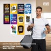 MEMORABLE Paper Motivational Posters For Wall | A4 Size (Pack