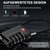 ZHEGE Suitcase Lock Combination Lock 4 Digit TSA Lock with