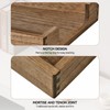 Kirigen Wood Letter-Size Tray Single-Tier(TP-DBR)- Wooden Tones Collection Front-Load Documents