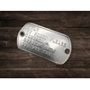 Pet Finder Lost ID TAG 2 Hole Design Military Army